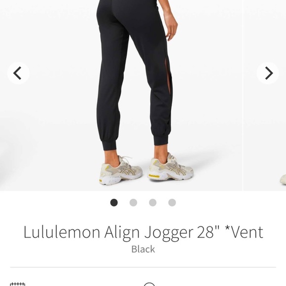 lululemon athletica Pants - lululemon athletica Black Align Joggers